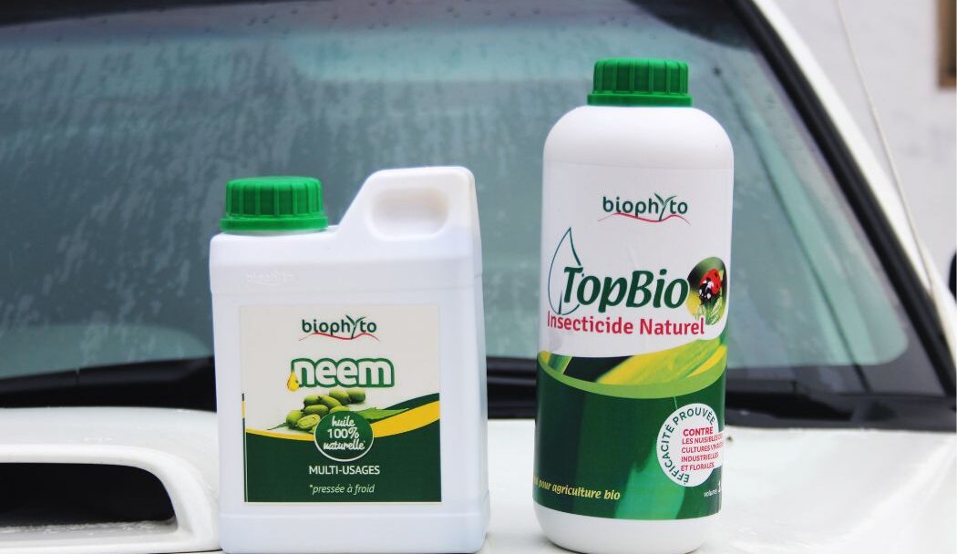 insecticides biologiques TopBio et Huile de Neem