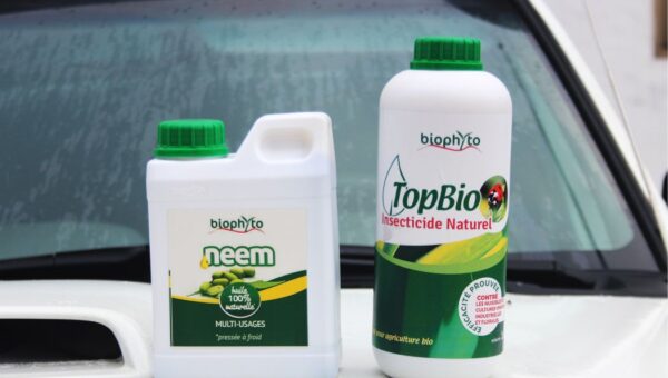 insecticides biologiques TopBio et Huile de Neem